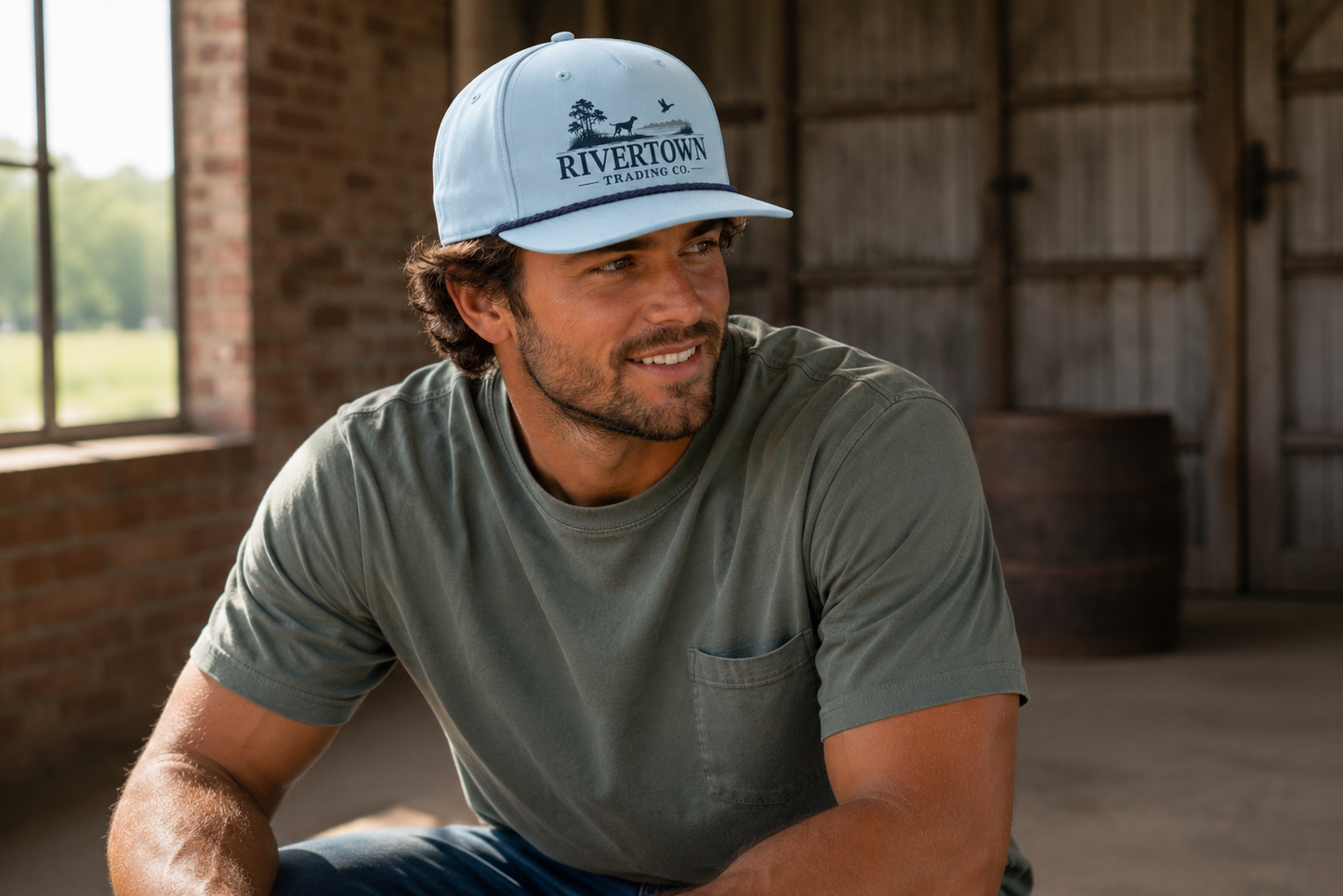 Rivertown Trading Co. 5-Panel Classic Rope Cap